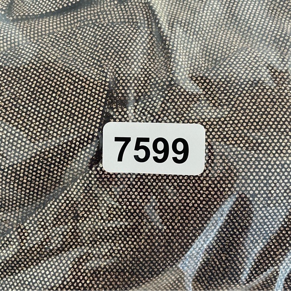 Zara metallic sparkly bronze one shoulder ruched gown dress 37599 - Picture 11 of 12